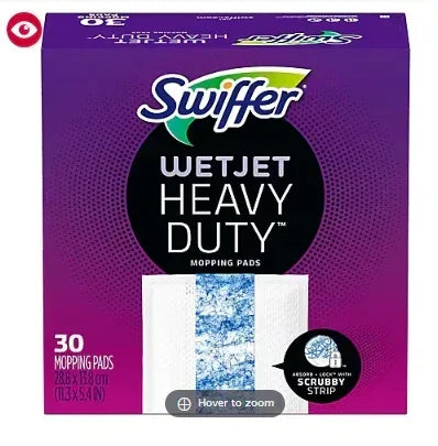Swiffer WetJet Hardwood & Multi-Surface Floor Mop Cleaning Pads, 32 ct.