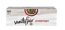 White 2-ply everyday napkin pack, 660 count