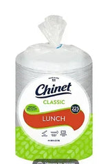 Chinet Classic 8.75" White Lunch Plate, 225 ct.