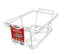 Sterno chafing dish wire rack, chrome wire rack with folding handle, 2 pk.
