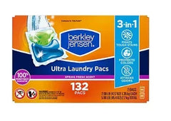 Berkley Jensen Spring Fresh Ultra Laundry Pacs, 132 ct.