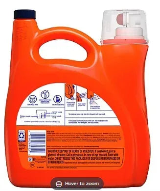 Tide Plus Febreze Sport Odor Defense Liquid Laundry Detergent, 165 fl. oz.