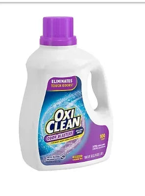 OxiClean Odor Blasters Odor and Stain Remover Laundry Booster Liquid, 100.5 oz.