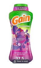 Gain Fireworks moonlight breeze in-wash scent booster beads, 37.5 oz pouch