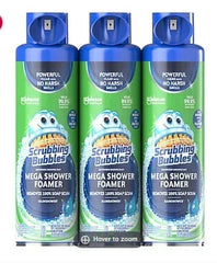 Scrubbing Bubbles Mega Shower Cleaner, 3 pk./20 oz.