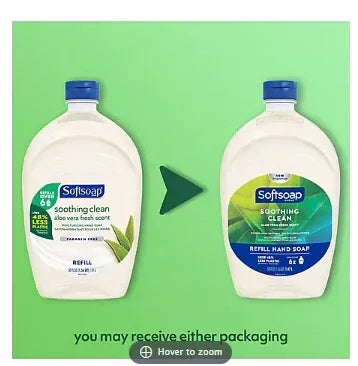 Softsoap Liquid Hand Soap Refill - Soothing Aloe Vera, 2 pk./50 oz.