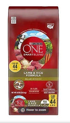 Purina ONE SmartBlend Lamb & Rice Formula Adult Premium Dog Food, 44 lbs.