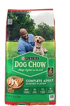 Purina Dog Chow complete adult dry dog food bag, chicken flavor, 48 lb