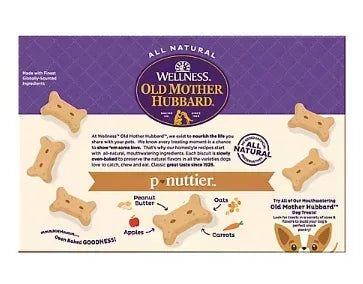 Wellness Old Mother Hubbard Classic P'Nuttier Natural Mini Oven-Baked Dog Treats, 7 lbs.