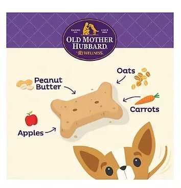 Wellness Old Mother Hubbard Classic P'Nuttier Natural Mini Oven-Baked Dog Treats, 7 lbs.