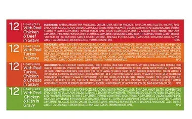9 Lives Gravy Classics Wet Cat Food Variety Pack, 48 pk.