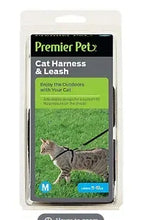 Premier Pet cat harness and leash, Medium (M) on retail package