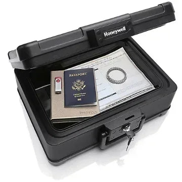Honeywell Safes 0.24 Cu.-Ft. Fireproof/Waterproof Chest