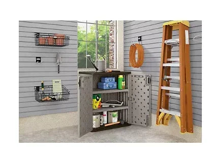 Suncast Base Storage Cabinet - Gray