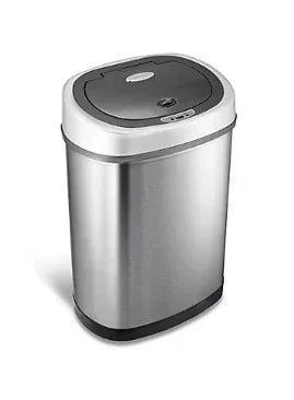 Nine Stars 11.1 Gal. Motion Sensor Trash Can