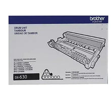 Black drum unit carton box with product illustration and label DR-630