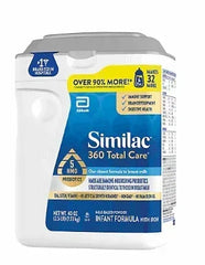 Similac 360 Total Care Infant Formula Powder, 40 oz