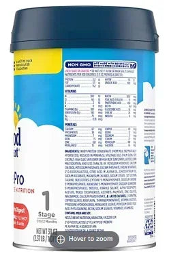 Gerber Good Start GentlePro Stage 1 Formula, 38 oz.