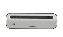 FoodSaver vacuum sealer base in silver with control panel