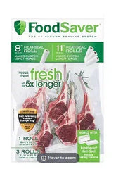 FoodSaver Vacuum Packaging Rolls, 4 pk.