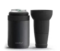 Asobu Frosty Beer Cooler, 2 pk. - Black/Silver