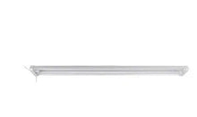 Feit Electric 4' linkable LED shop light, long linear fixture with gray housing and end caps