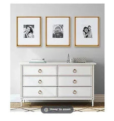 Kate and Laurel Calter Modern Wall Picture Frame Set - Gold