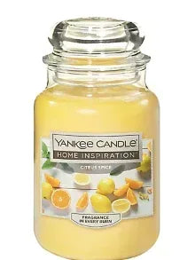 Yankee Candle Home Inspirations Citrus Spice Candle, 19 oz.