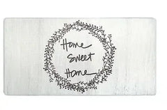 Nicole Miller Anti-Fatigue Kitchen Mat - "Home Sweet Home" Print