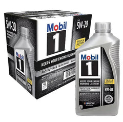 Mobil 1 Advanced Full Synthetic Motor Oil 5W-20, 6 pk./1 qt.