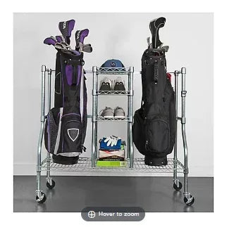 SafeRacks Golf Equipment Organizer