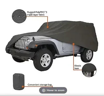 Classic Accessories Polypro 3 Jeep Cover