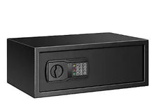 Large personal safe with electronic lock, keypad on front door