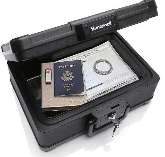 Honeywell Safes 0.24 Cu.-Ft. Fireproof/Waterproof Chest