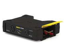 Black power parallel kit with side connector ports and cable access