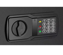 Fortress medium personal safe close-up of electronic keypad with ready indicator