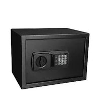 Fortress medium personal safe with electronic keypad and dial, closed front
