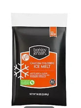 Berkley Jensen calcium chloride ice melt bag, 50 lb, bagged pellets