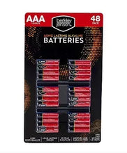 Berkley Jensen AAA alkaline batteries, 48-pack retail box