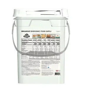 Augason Farms Breakfast Emergency Food Supply, 4 gal.