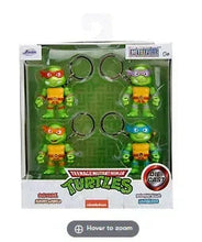 Jada TNMT 2.5-in Metalfigs 4-pack boxed action figures with four green turtles