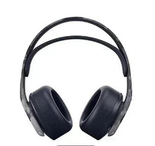Over-ear wireless gaming headset with padded headband and dark earcups