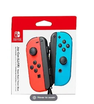 Nintendo Switch L/R Joy-Cons - Neon Red/Neon Blue