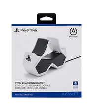 PowerA twin charging station retail box front with charging dock for two controllers
