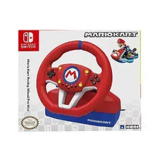 Mario Kart racing wheel controller for Nintendo Switch, red mini steering wheel with buttons