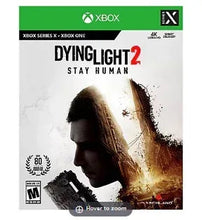 Dying Light 2: Stay Human Xbox One video game case cover with two characters