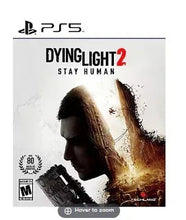 PS5 action game case cover with character silhouette, title text, and rating icons