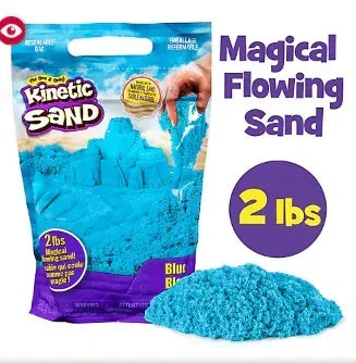 Kinetic Sand The Original Moldable Sensory Play Sand Toys For Kids, 2 lbs. Resealable Bag