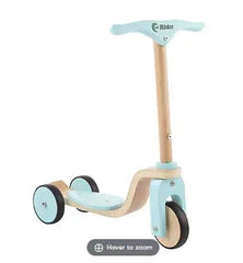Toy Time Lil' Rider Wooden Kick Scooter Ride-On
