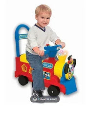 Kiddieland Disney Mickey Mouse Clubhouse Play n' Sort Activity Train Ride-On